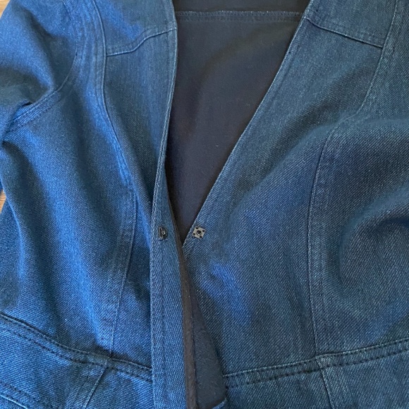 Diane Von Furstenberg DVF Christa Denim Wrap Dress - Picture 5 of 8